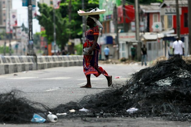 Roads Blockedin Nigeria in Defiance of President&#039;s Call for Calm