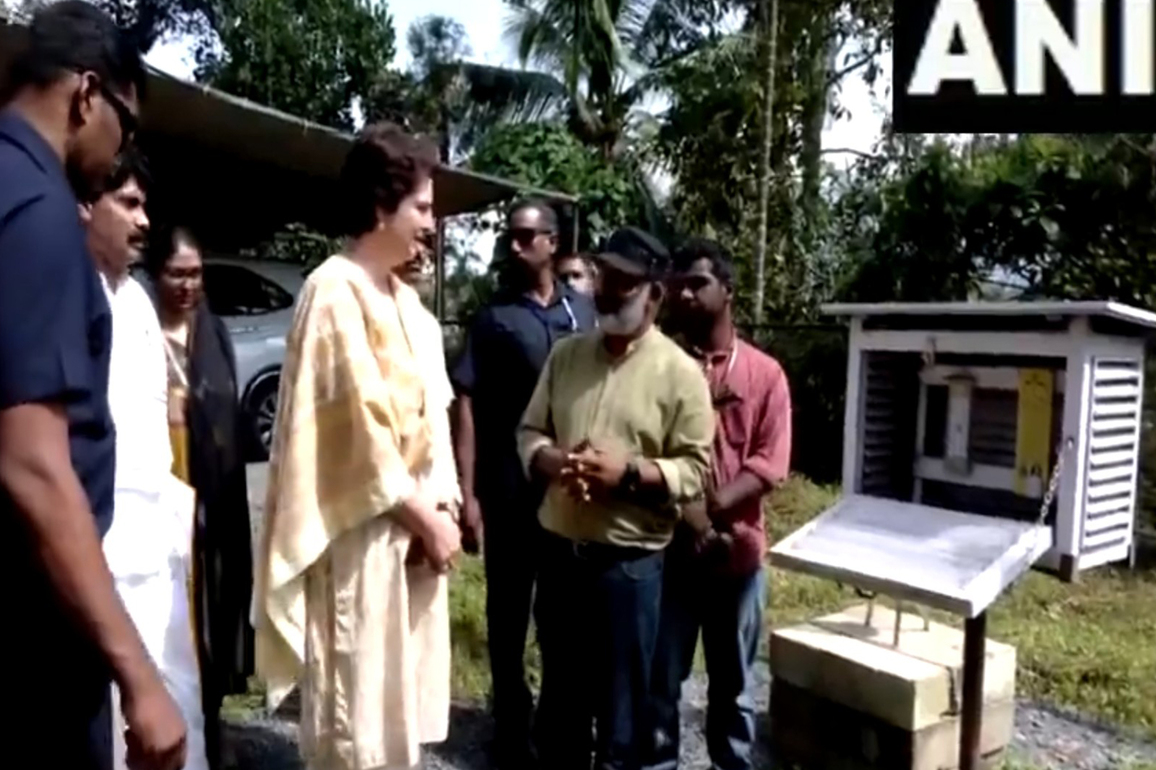 "Here to understand issues more deeply: Priyanka Gandhi visits Hume Centre for Ecology in Wayanad