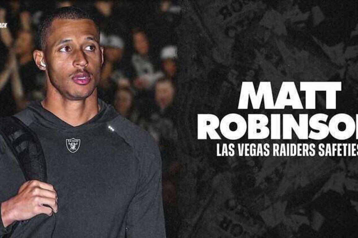 Raiders name Matt Robinson Safeties Coach