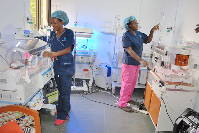 urses attend to the babies in the special care unit of the hospital hoto by gnes yotalengerire
