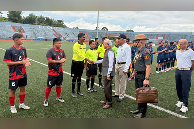Headquarters Eastern Air Command conducts football tournament to promote bonhomie among air warriors