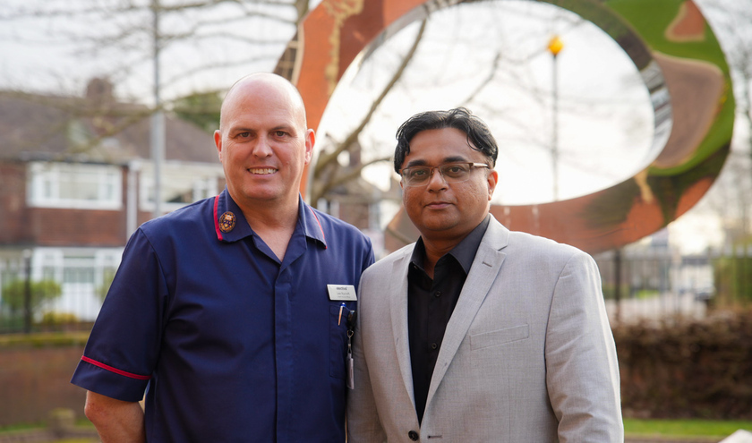 Lee Rycroft, chief clinical officer at Electiva Healthcare Group and Dr Sayani Sainudeen, chair, Electiva Healthcare Group (c) Electiva 