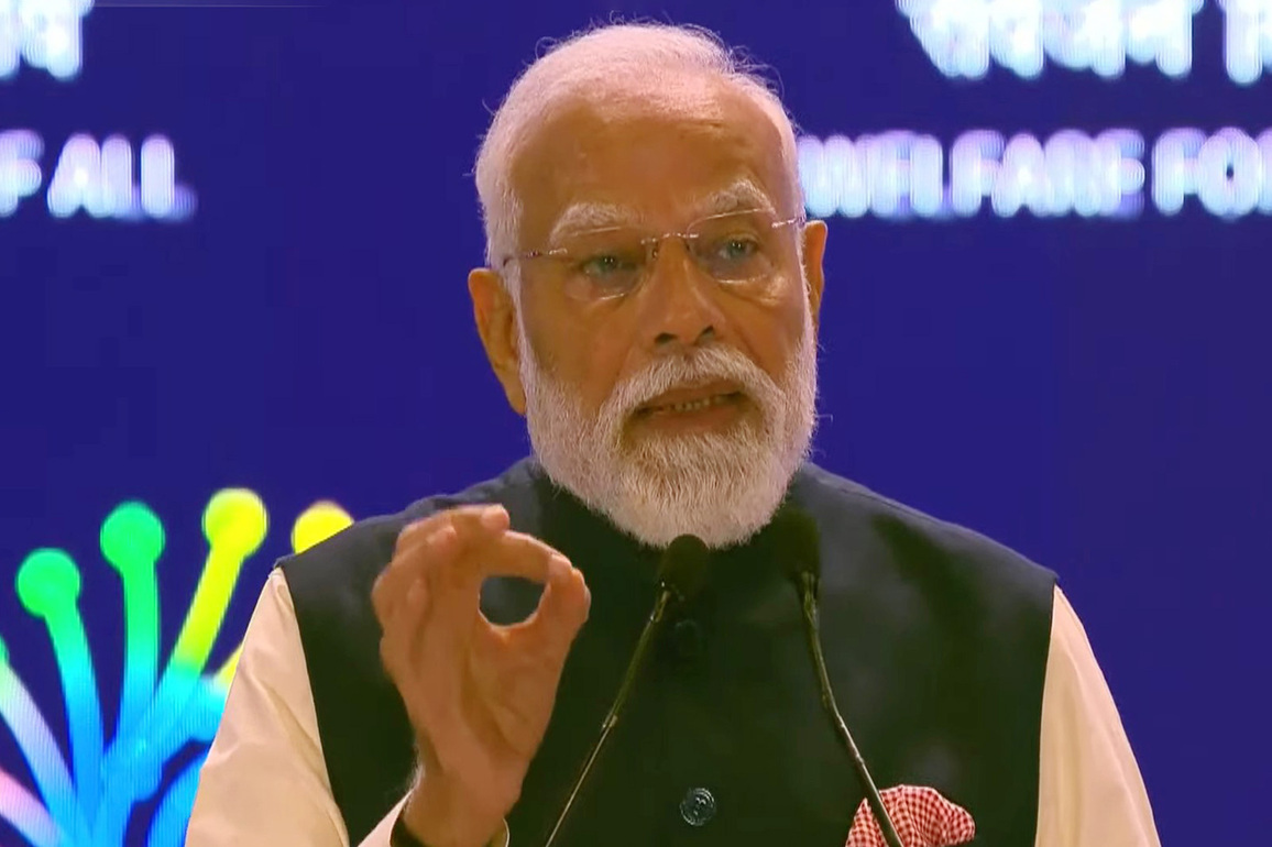 "AI needs to be democratic for all," says PM Modi in keynote address at AI Impact Summit