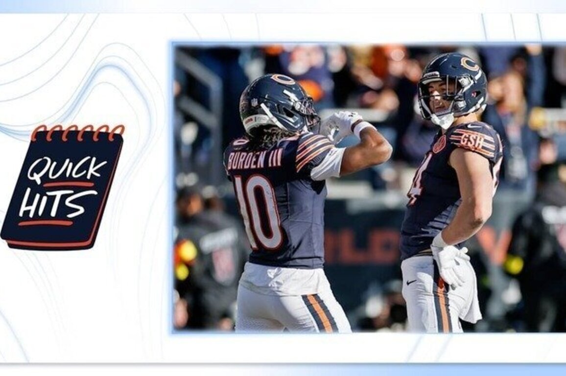Bears rookies Colston Loveland, Luther Burden III taking huge strides