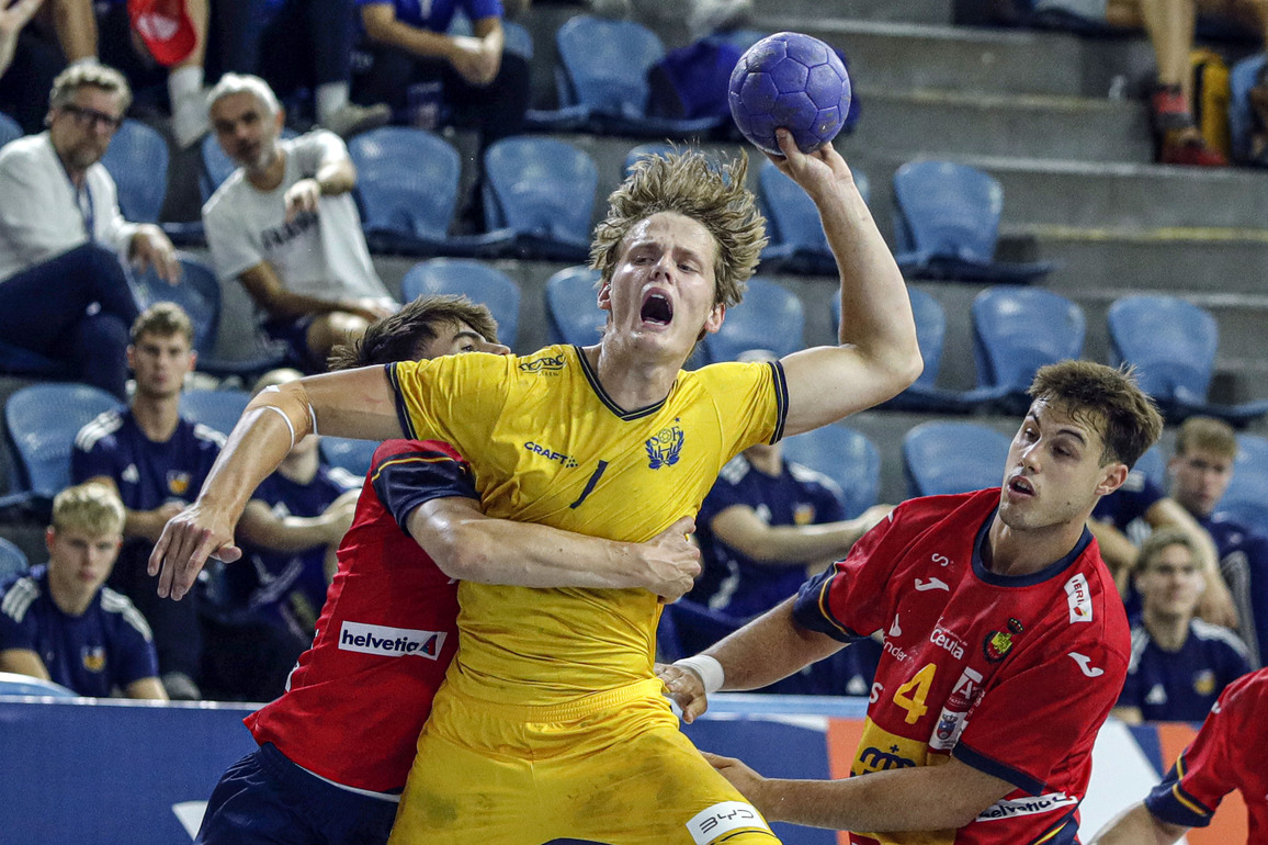(SP)EGYPT-CAIRO-HANDBALL-MEN'S YOUTH WORLD CHAMPIONSHIP-SEMIFINAL-SWEDEN VS SPAIN