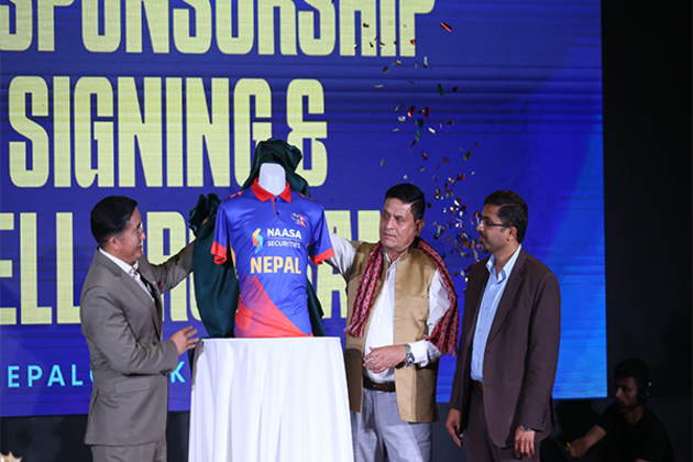 Nepal unveils new jersey for national men's cricket team ahead of departure for Top End T20 series