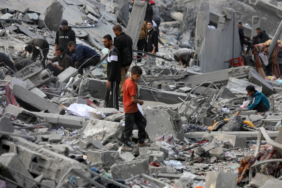 MIDEAST-GAZA CITY-SCHOOL-TURNED SHELTER-ISRAEL-ATTACK