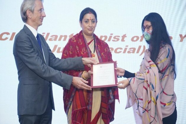 Smriti Irani inaugurates Indo-French Chamber of Commerce and Industry conclave, companies contributing to French Solidarity Mission recognised