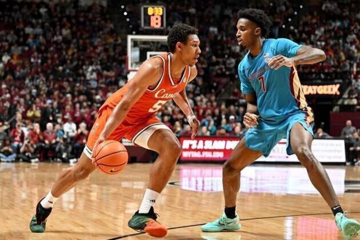 Miami gives up big lead before beating rival Florida State