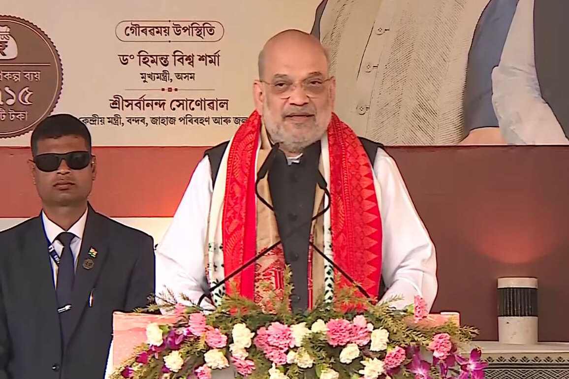 Amit Shah lays foundation stone of New Assam Assembly in Dibrugarh, inaugurates projects worth Rs 825 crore