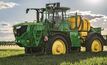  Two new self-propelled sprayers from John Deere have capacities of 4000 litres and 5000 litres. Picture John Deere