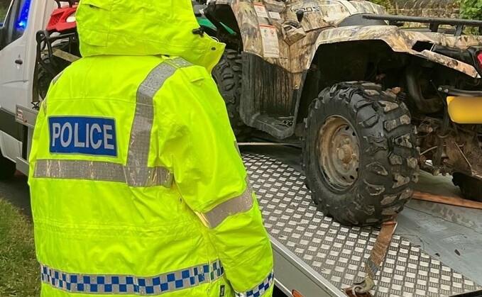 Officers said £200,000 worth of equipment has been protected with DNA forensic marking (Northumbria Police)