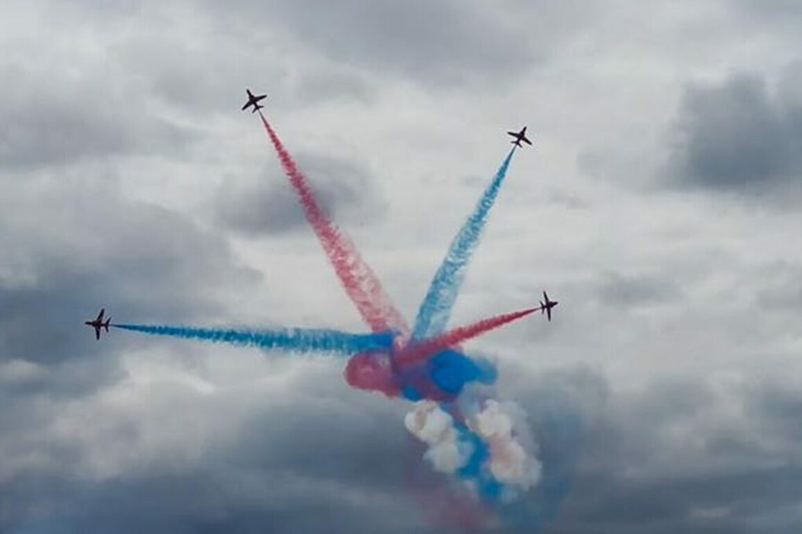 Red Arrows stun crowds with RAF Lossiemouth display