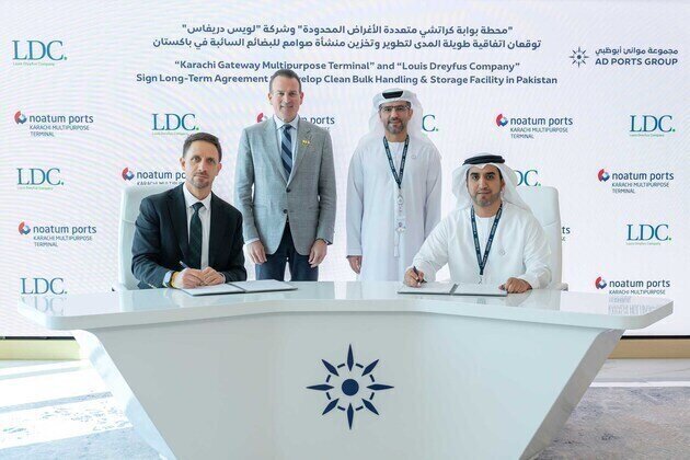 Karachi Gateway, Louis Dreyfus Company sign agreement to develop clean bulk handling, storage facility