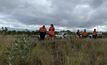 Stakeholder visit to a Bowen Basin mine site in 2023.