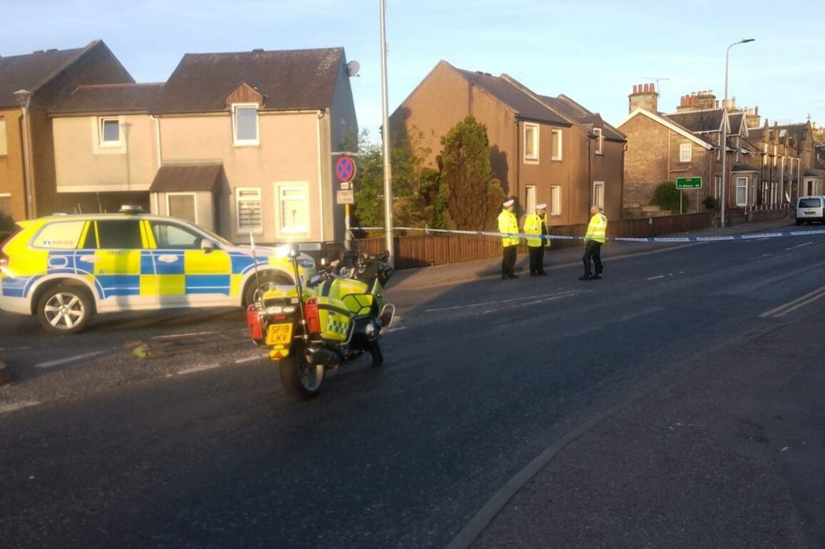 Emergency services rush to crash on busy Inverness street