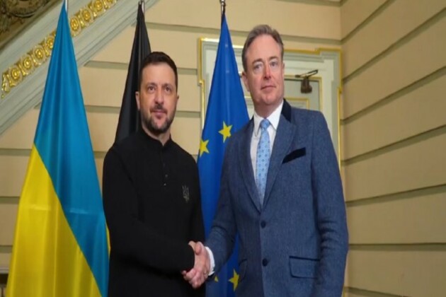 Zelenskyy meets Belgian PM, hails decision to transfer F-16 Jets