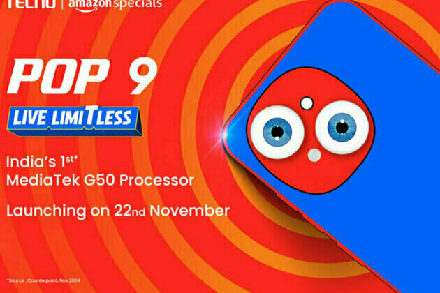 TECNO POP 9: India's First with MediaTek G50, A Vibrant Choice for a Limitless Lifestyle