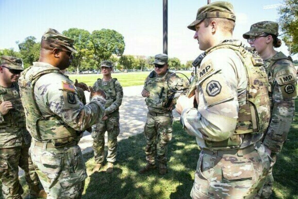 Mississippi, Louisiana Guard Members Unite for DC Task Force Mission