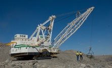 Dragline at Coronado's Curragh coal mine in Queensland. 