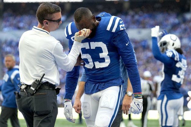 Colts LB Shaq Leonard (concussion) ruled out for 'TNF'