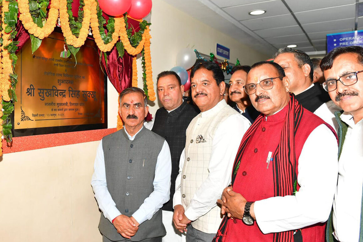 Himachal expands advanced healthcare as CM inaugurates robotic surgery at Nerchowk Medical College