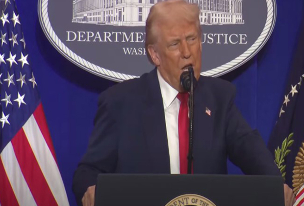 "Our predecessor turned Department of Justice into Department of Injustice": US President Trump