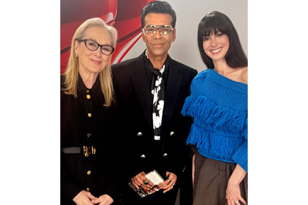"My knees were RATTLING," says Karan Johar as he meets Meryl Streep, Anne Hathaway in Tokyo