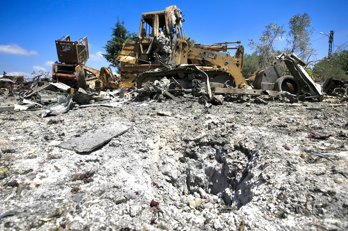 LEBANON-DEIR SERYAN-ISRAELI AIRSTRIKE