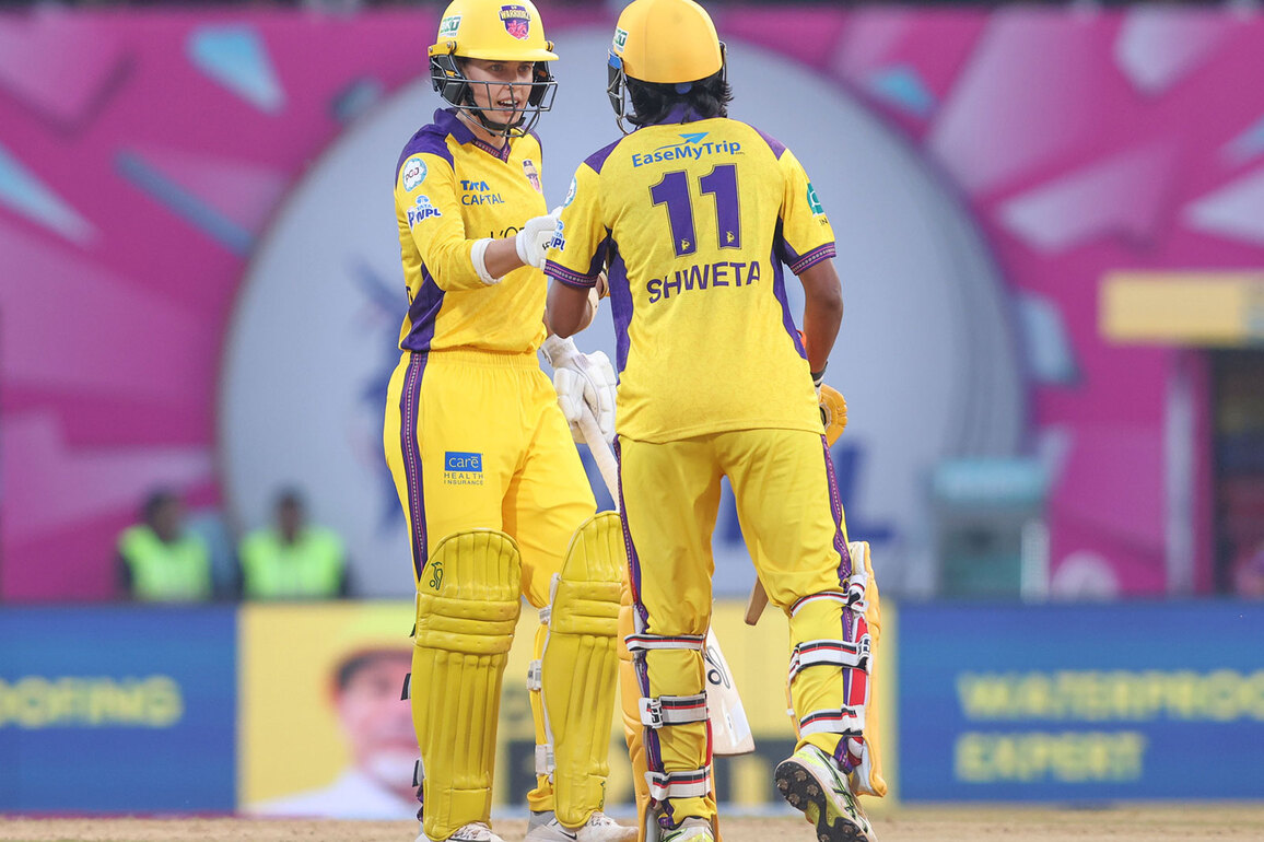Phoebe Litchfield's 78 goes in vain as Gujarat Giants beat UP Warriorz by 10 runs