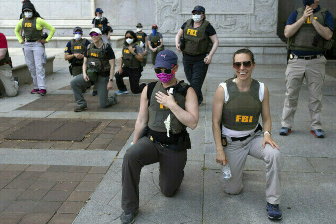 FBI fires agents who kneeled for Black Lives Matter