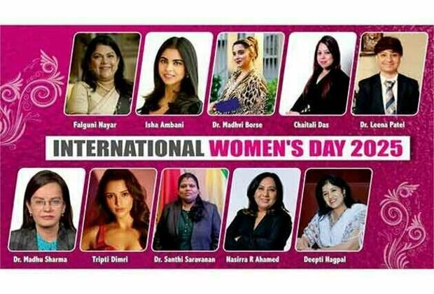 Meet Top 10 Indian Game-changer Women on this International Women's Day 2025