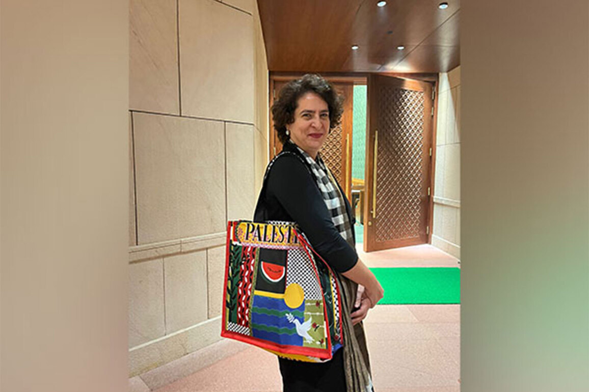 "Hope PM Modi demands justice for Gaza's women, children in Knesset": Priyanka Gandhi