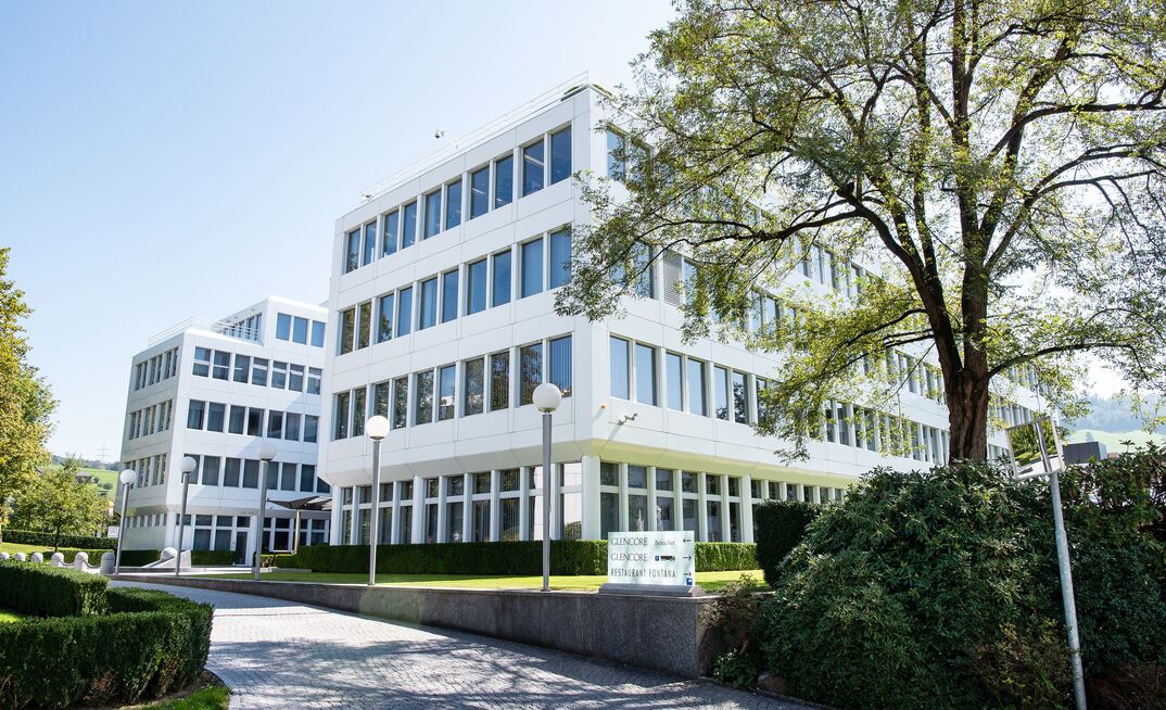 Glencore's head office in Baar, Switzerland