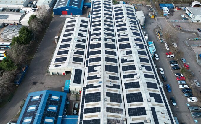 Kanthal’s new rooftop solar system in Perth is expected to generate 546MWh of electricity a year - Credit: Two Blues Solar
