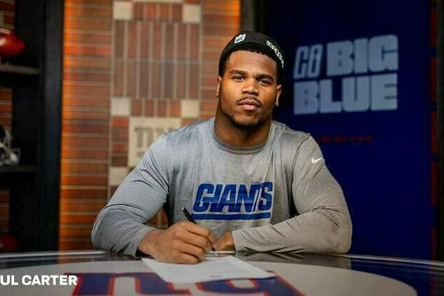 Abdul Carter, No. 3 overall draft pick, signs rookie contract