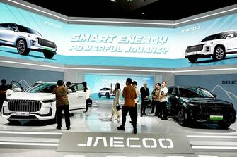 Chinese automakers gain ground at Indonesia's largest auto show