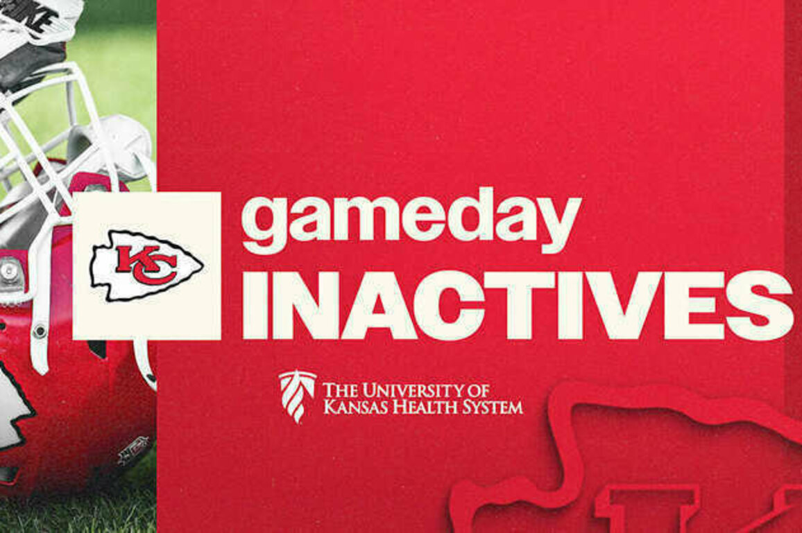 Week 7 Inactive Players | Chiefs vs. Raiders