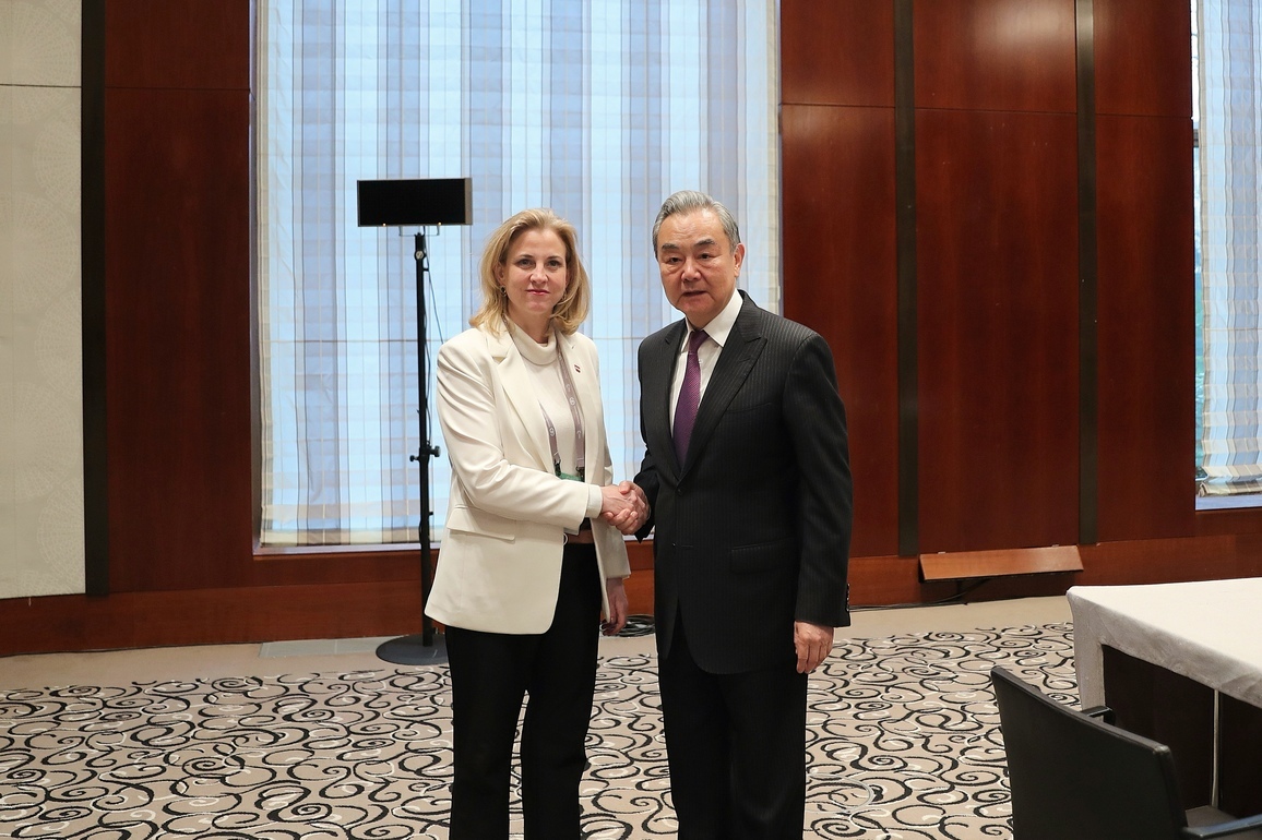 GERMANY-MUNICH-WANG YI-AUSTRIA-MEETING