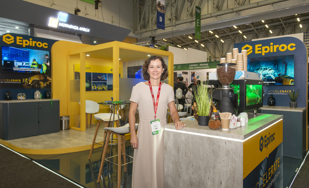 Helena Hedblom, Epiroc President, spoke to Mining Journal at Mining Indaba Credit: Epiroc