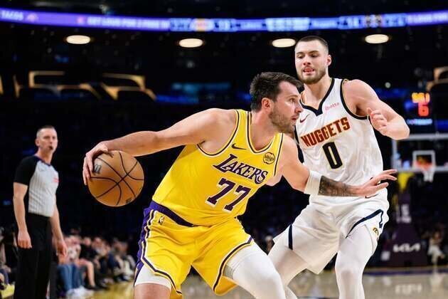 Lakers top Nuggets in OT Luka Doncic's last-second shot