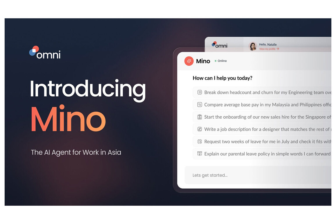 Omni HR Launches Mino, the First AI Agent Built on Unified APAC HR Data