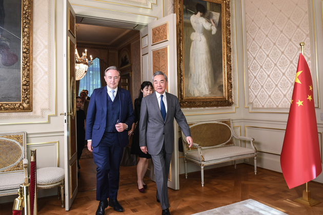 BELGIUM-BRUSSELS-WANG YI-BELGIUM-PM-MEETING