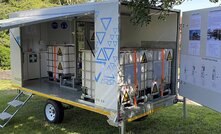  Talbot's mobile unit, which features a lab, can offer live results right at a mine site