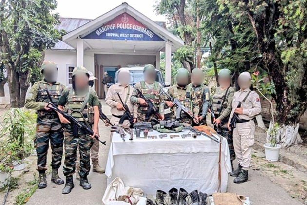 Army along with Assam Police arrest 16 cadres of banned outfits, seize arms and ammunitions
