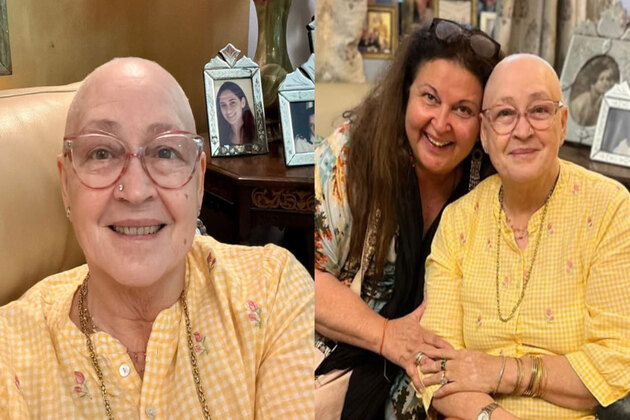 Nafisa Ali shares her "positive power" as she embraces bald look during chemotherapy