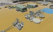 3-D view of the Woodlawn process plant