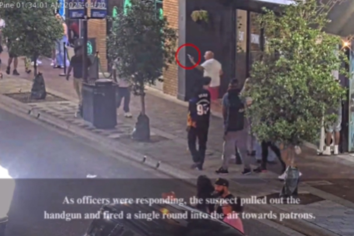 Video- Man fires shot into air, turns towards Fla. officers with gun before fatal OIS