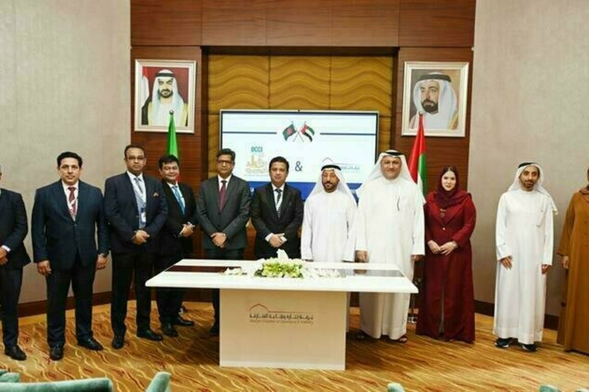 Sharjah Chamber, Dhaka Chamber of Commerce and Industry sign MoU