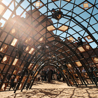 When art rises from the desert